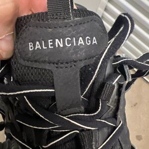 Balenciaga track sneaker , men’s 9 preowned. No insoles .